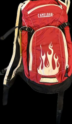 Used Camelbak MINI FLAME RED Backpack Red