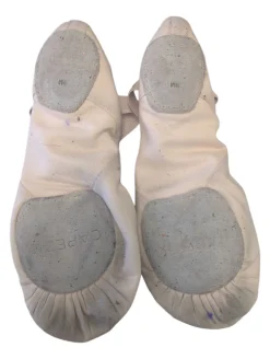 Used CAPEZIO SOFTSIDE DANCE SHOES Sandals W Beige Senior 6