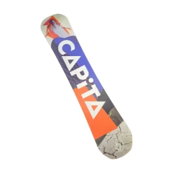 Used Capita DEFENDERS OF AWESOME 148CM SB Mens Snowboard Only White 148 cm