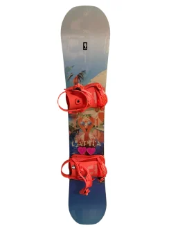Used Capita Space Metal Fantasy Womens Board/Bindings Royal Blue 139 cm