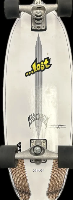 Used CARVER LOST MAYHEM Complete Skateboard None Regular