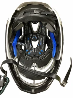 Used Cascade ADJUSTABLE XRS Lacrosse Helmet White Fits all