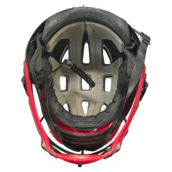 Used Cascade BLACK HELMET Lacrosse Helmet Black SM
