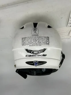 Used Cascade CPV Lacrosse Helmet White Fits all