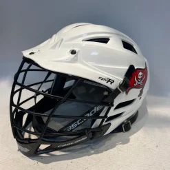 Used Cascade CPVR Lacrosse Helmet White One Size