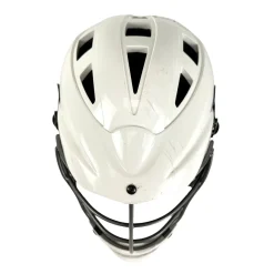 Used Cascade CS-R Lacrosse Helmet White Youth OSFM