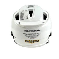 Used Cascade CS-R Lacrosse Helmet White Youth OSFM
