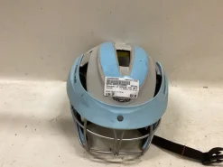 Used Cascade LX WOMENS LAX HELMET Lacrosse Facial Protect Carolina Blue Junior