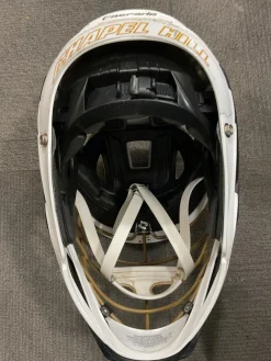 Used Cascade S ADULT HELMET Lacrosse Helmet White Fits all