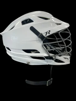 Used Cascade WHITE HELMET Lacrosse Helmet White SM