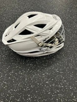 Used Cascade XRS CHROME Lacrosse Helmet White One Size