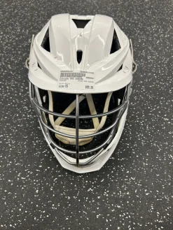 Used Cascade XRS CHROME Lacrosse Helmet White One Size
