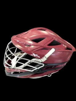 Used Cascade XRS Lacrosse Helmet Maroon LG