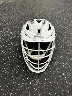 Used Cascade XRS PRO Lacrosse Helmet White One Size