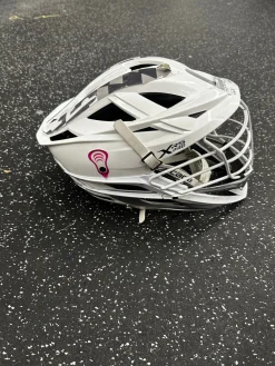 Used Cascade XRS PRO Lacrosse Helmet White One Size