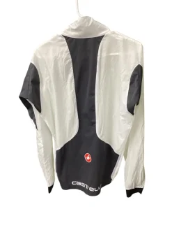 Used Castelli Adult Cycling Jacket White XL