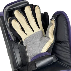 Used CCM AXIS 2 Goalie Blocker Purple Senior Regular