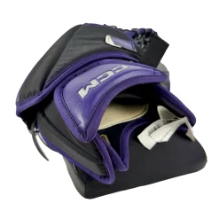 Used CCM AXIS 2 Goalie Catcher Purple Senior Regular