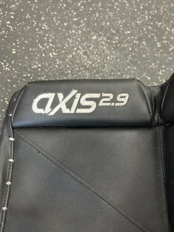 Used CCM AXIS 2.9 Goalie Leg Pads Senior Black 34