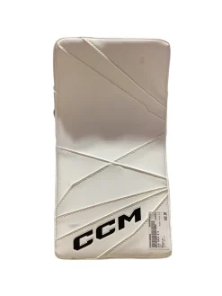 Used CCM AXIS 2.5 Junior Goalie Blocker White