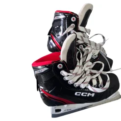 Used CCM EFLEX 6.5 JUNIOR GOALIE SKATES Junior Goalie Skate Junior 03