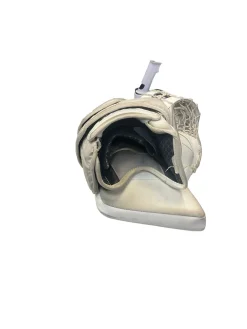 Used CCM E-FLEX X 6.9 CATCHER Senior Goalie Catcher White