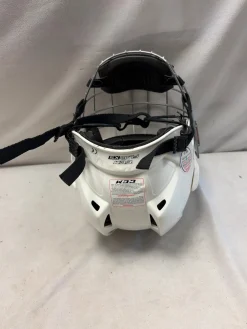 Used CCM FL40 XS Helmet Cage Combo White SM