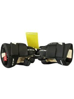 Used CCM JET SPEED Youth Gloves Black 8"