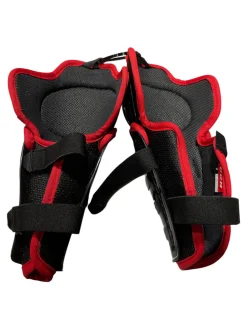 Used CCM JETSPEED EDGE Youth Shin Guards Black 8