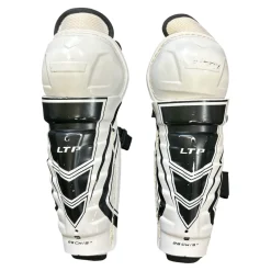 Used CCM LTP SG Youth Shin Guards White 9"