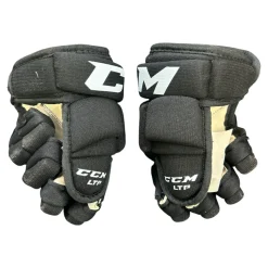 Used CCM LTP Youth Gloves Black 8"