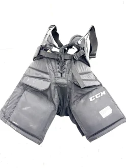 Used CCM PREMIER Junior Goalie Pant Black LG