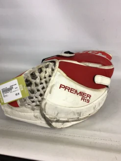Used CCM PREMIER R1.9 Senior Goalie Catcher White
