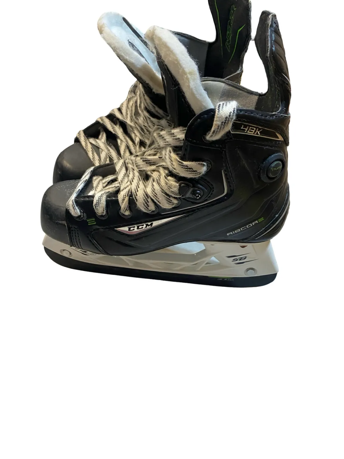 Used CCM RIBCORE 48K Senior Hockey Skate Senior 4
