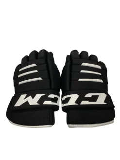 Used CCM Senior Gloves Black 14"