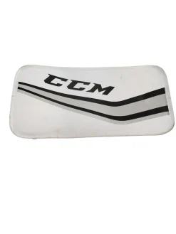 Used CCM Street Goalie Blocker Jr White