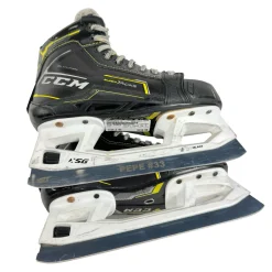 Used CCM SUPER TACKS 9380 Goalie Skate Junior 3D