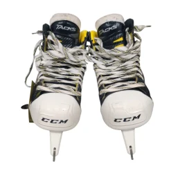 Used CCM TACKS 6092 Senior Hockey Goalie Skate Senior 9.5