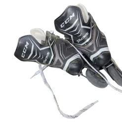 Used CCM TACKS 9350R SKATES SZ2 Roller Hockey Skates Black Junior 02