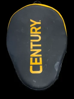 Used Century CENTURY PUNCH MITT SINGLE Boxing Accessory Black And Gold