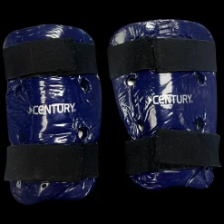 Used Century Martial Arts Shin Pads Navy Blue SM