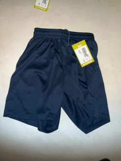 Used CHALLENGER TEAMWORK Soccer Shorts Yth Navy Blue MD