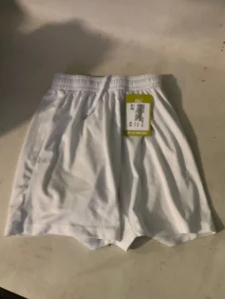 Used CHALLENGER TEAMWORK Soccer Shorts Yth White MD
