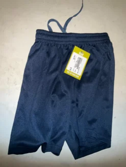 Used CHALLENGER TEAMWORK Soccer Shorts Yth Navy Blue MD
