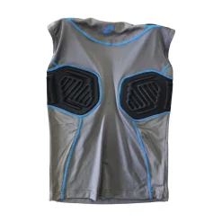 Used Champro ADULT PADDED SHIRT FB Top Adult Grey SM