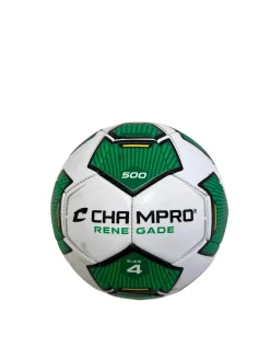 Used Champro Renegade #4 Soccer Ball White And Green