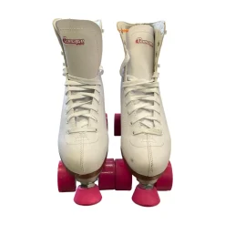 Used Chicago Senior Roller Quad Skates White Senior 11