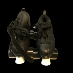 Used Chicago Skates Bullet Quad Men's Speed Roller Skates Black Senior 5