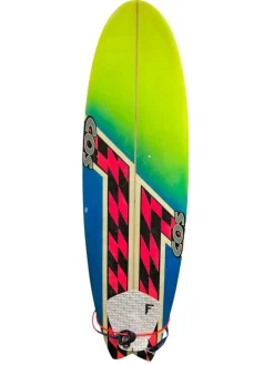Used CLEAN OCEAN SURF TOMBSTONE Surfboard Orange 6Ft 1In