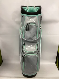 Used Cobra 14 SLOT WOMENS CART BAG Womens Cart Bag Silver
